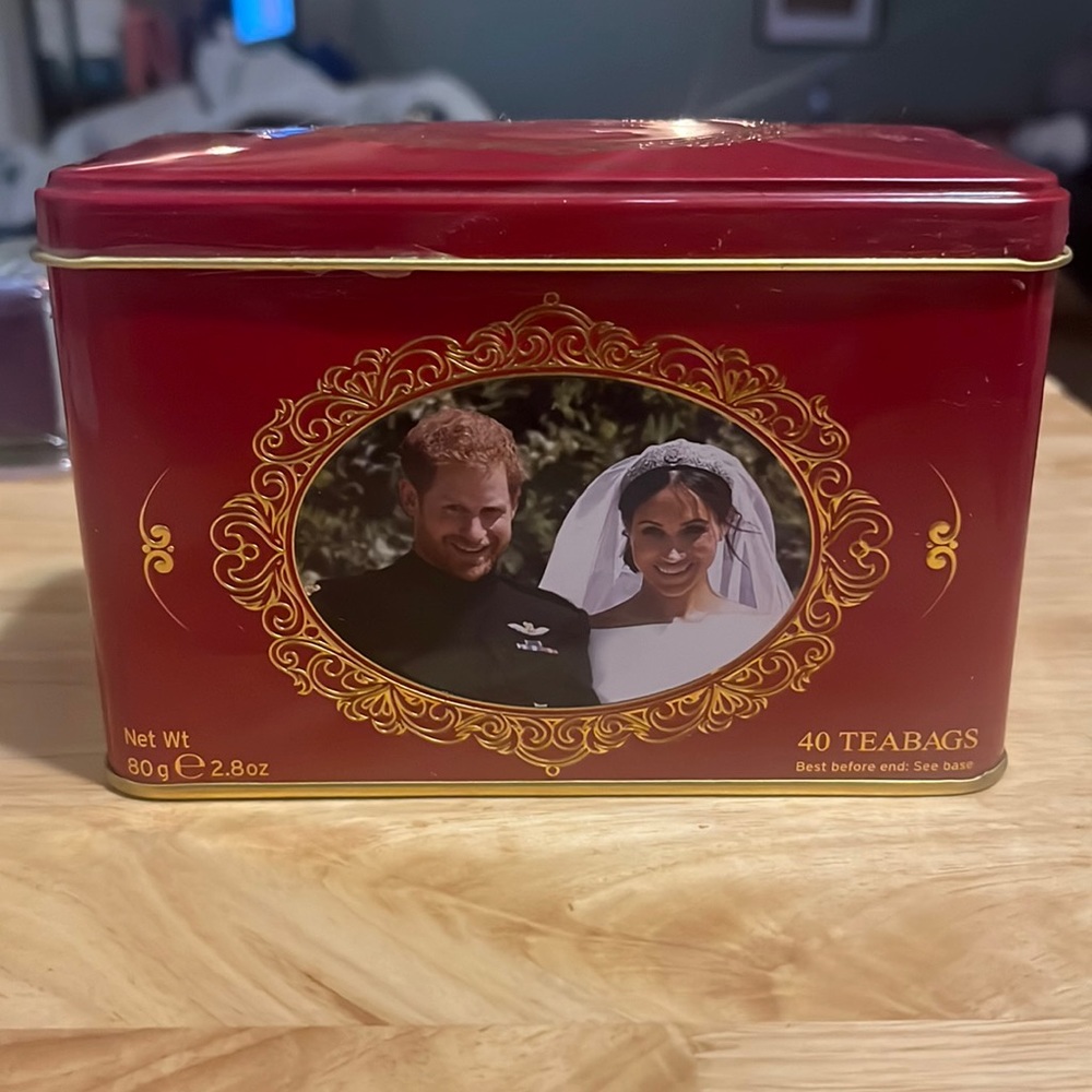 Harry & Meghan Wedding, Duke and Duchess of Sussex tin ***TIN BOX ONLY***